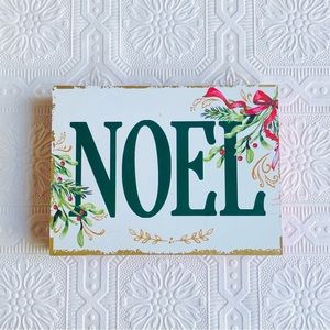 Ashland Christmas Noel Wooden Decor